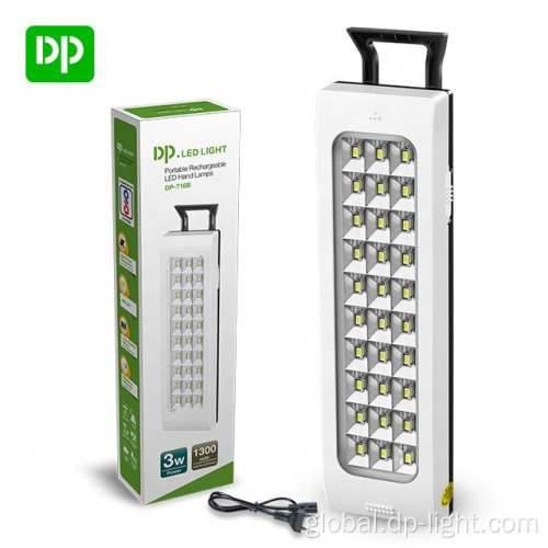 Smd Emergency Light Outdoor Camping Rechargeable LED Emergency Light Hand Lamp Factory